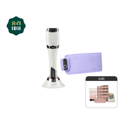 [홀리데이] 신제품 옵티멈 + 핏업벨트 (1샷 13도트 / 집중초음파 무한샷 / 부위별 맞춤 관리 + 복부 관리)