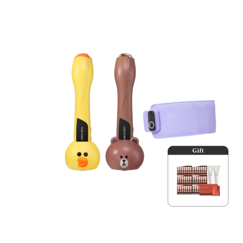 [릴레이특가] 이펙트 라인프렌즈 + 핏업벨트 (샐리, 브라운 택1) (집중초음파 무한샷 7단계 깊이)