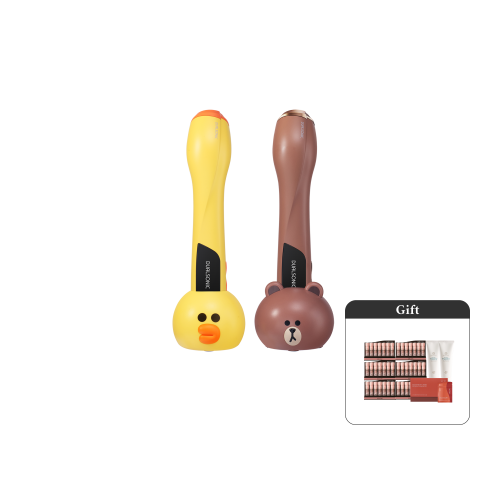 [릴레이특가] 이펙트 라인프렌즈 샐리+브라운 세트 (집중초음파 무한샷 7단계 깊이)