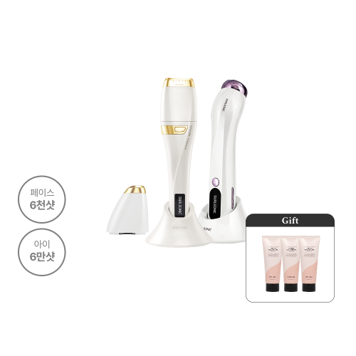 프로페셔널 골드 + 알토 세트 (1샷 20도트 / 페이스 6천샷 / 아이 6만샷 + 3중 고주파 케어)